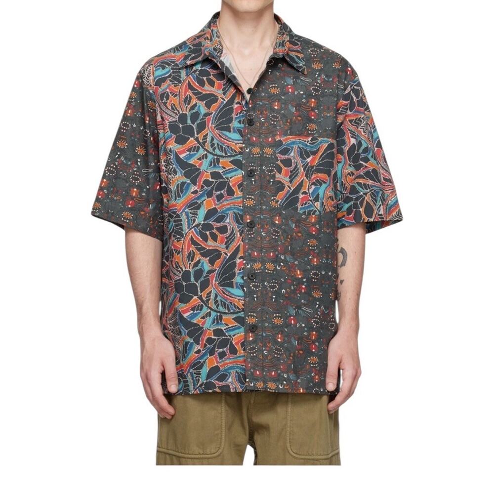 Isabel Marant S Shirt Labili Abstract Floral Designer Made Portugal Lightweight